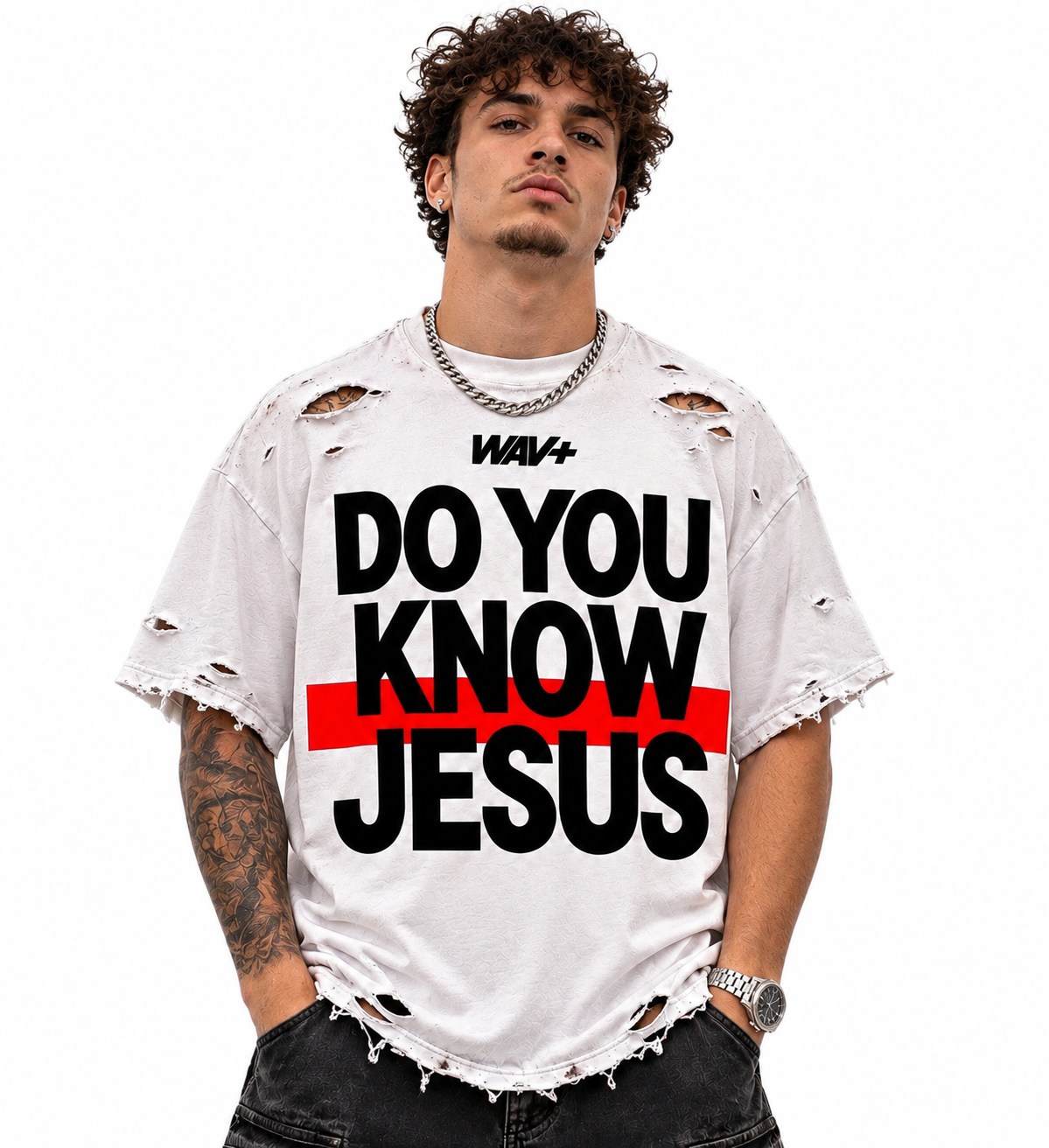 Do you know Jesus custom cut