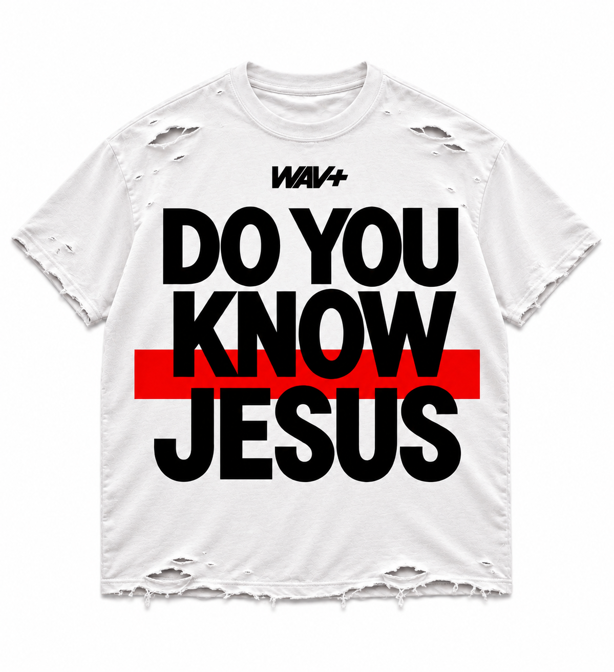 Do you know Jesus custom cut