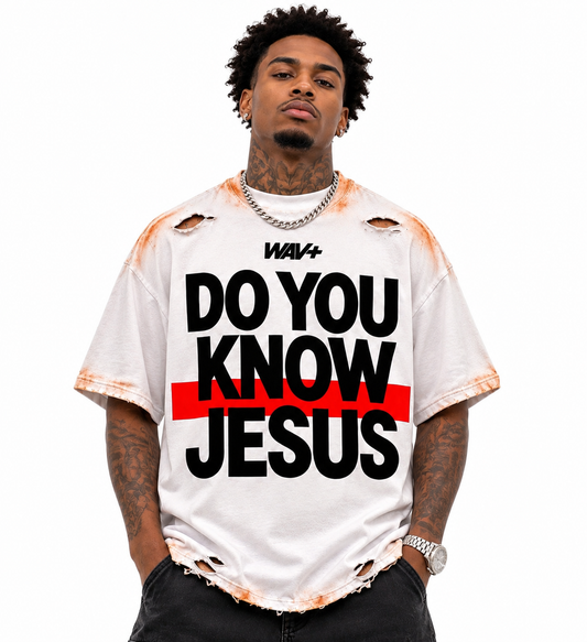 Do know Jesus custom cut and torched