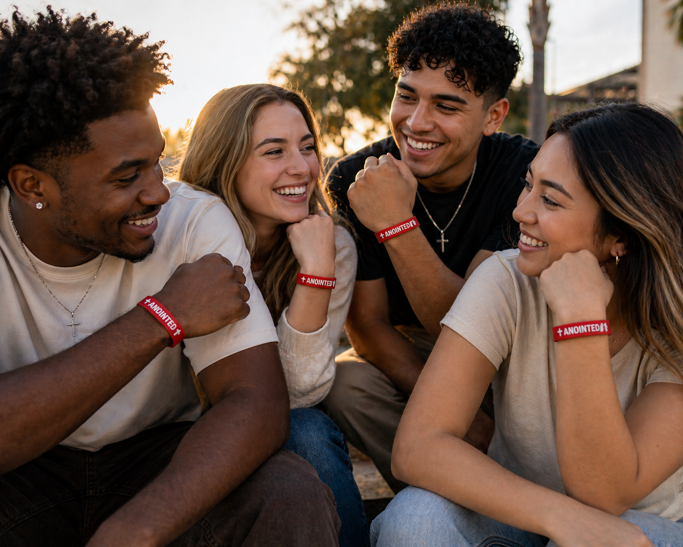 Anointed Wristbands Covered in Prayer — Limited Release